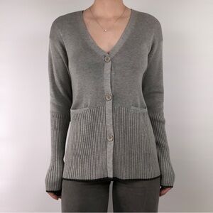 ADAY Cardigan All Weather Classic Pepper S Ribbed‎